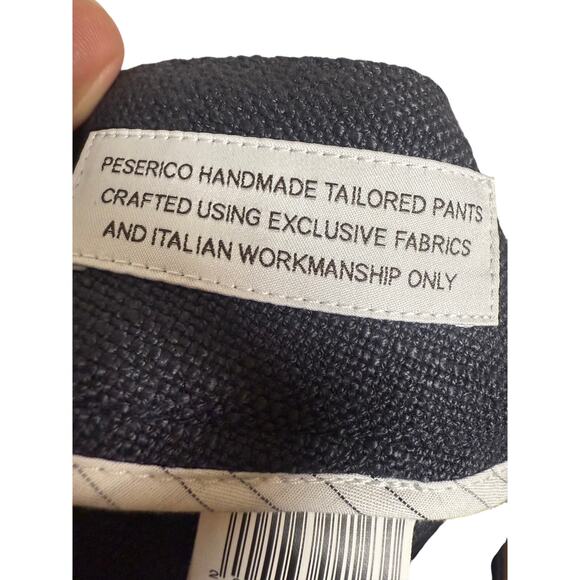 NWT Peserico Grey Linen Blend Bermuda Shorts Women’s Sz. 6 - Picture 9 of 12